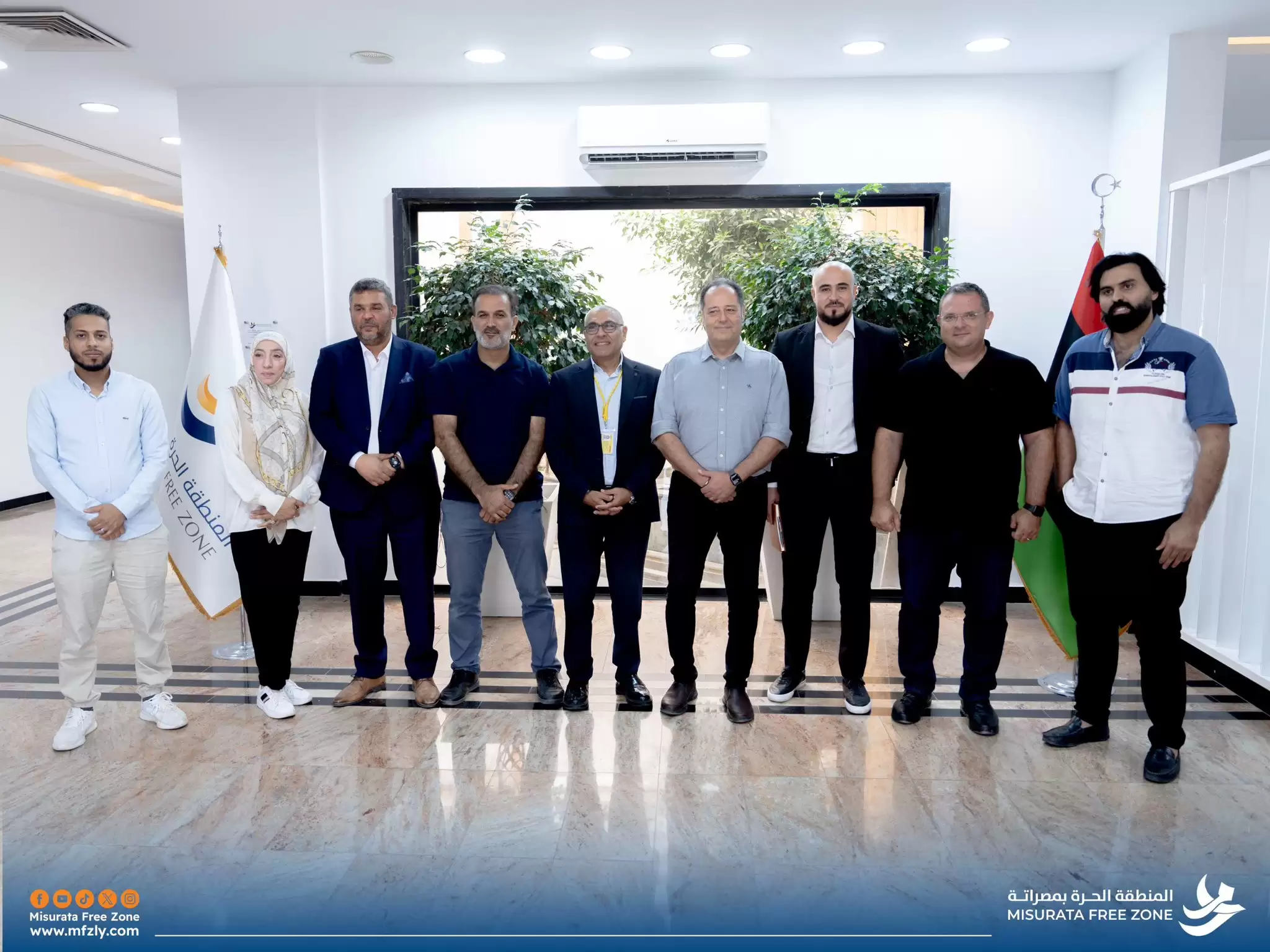 High-Level DHL Delegation Explores Investment and Cooperation Opportunities at Misurata Free Zone