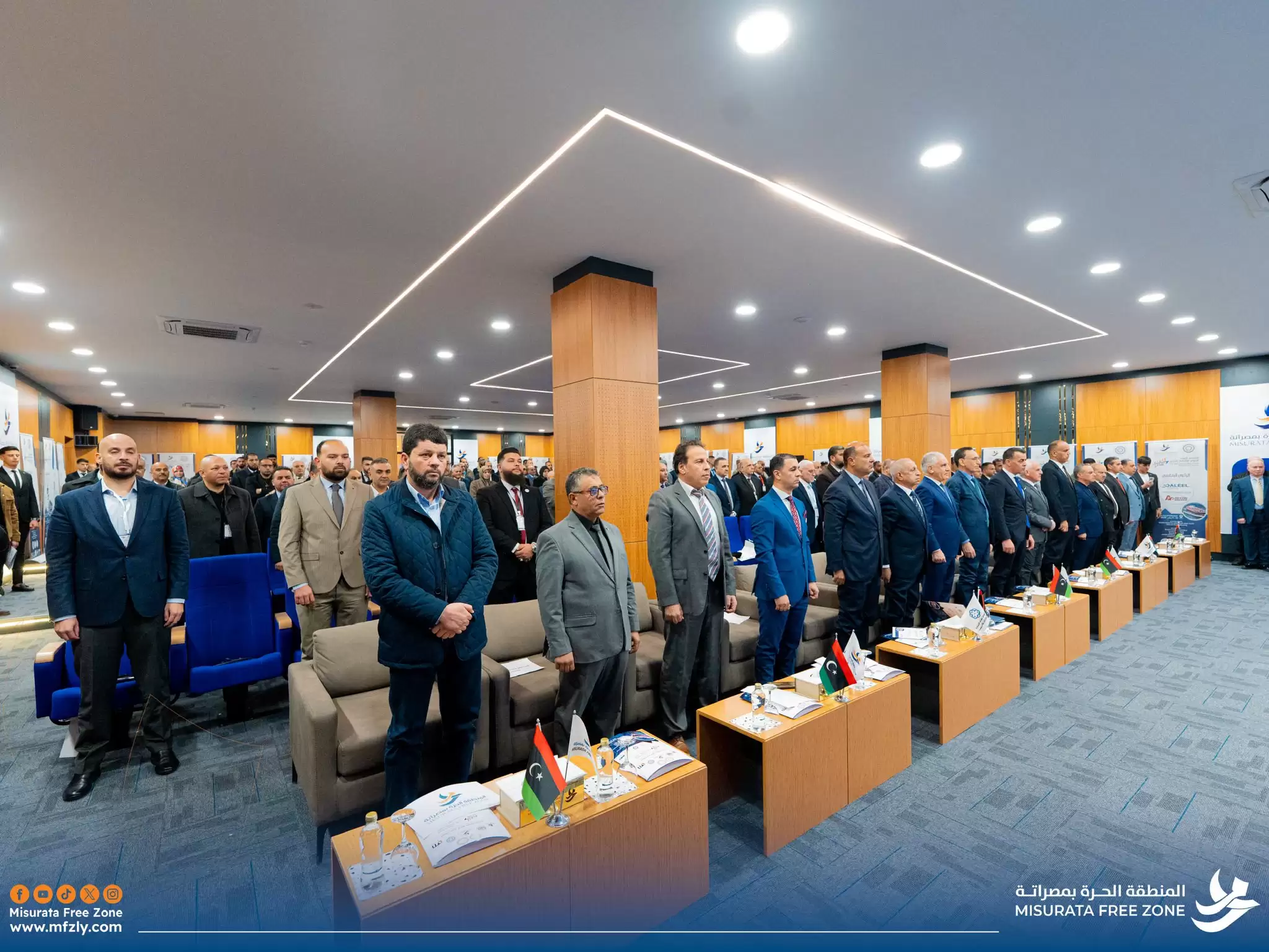 انطلاق المنتدى الليبي الدولي للاقتصاد البحري باستضافة المنطقة الحرة بمصراتة