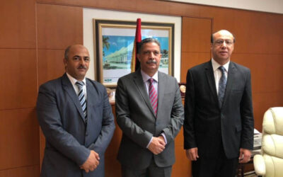 The Chairman of the Board of Directors Meets with His Excellency the Minister of Transportation