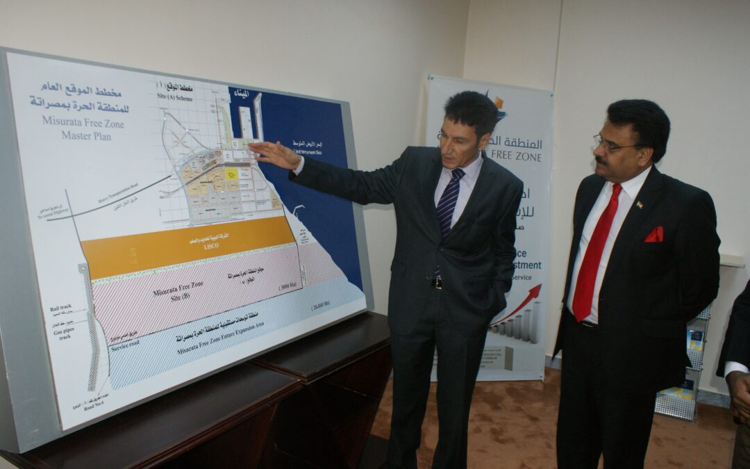 Indian ambassador to Libya visit to Misurata Free Zone