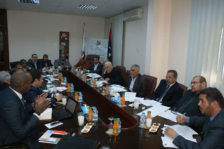 A Delegation from IQ Power Company Visits Misurata Free Zone