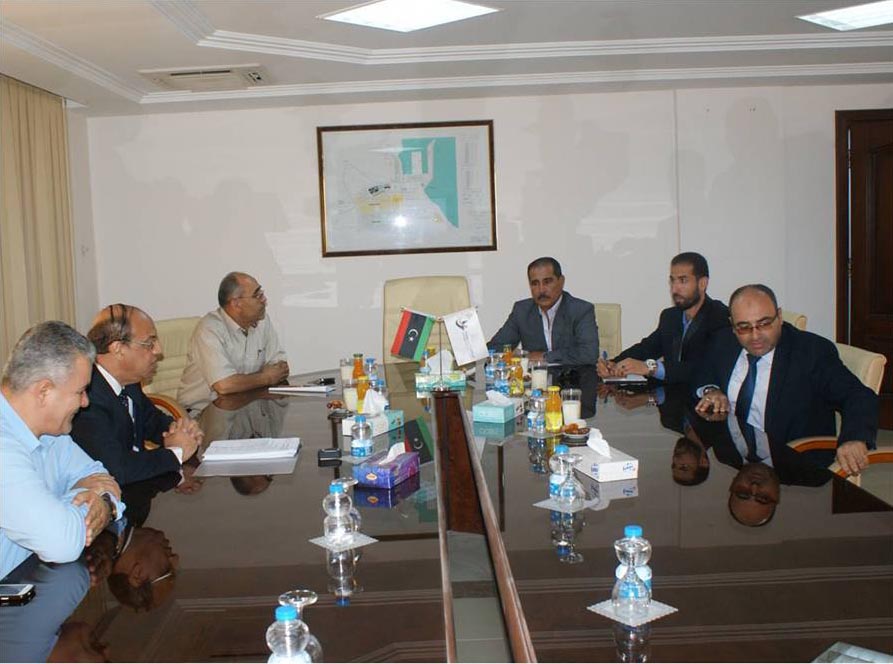 The Mayor of Misurata Visits Misurata Free Zone