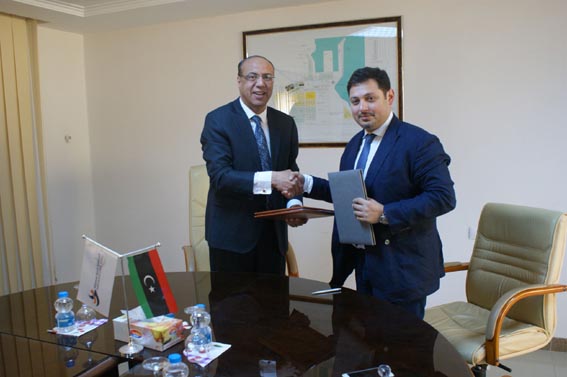 Signing a Memorandum of Understanding Between Misurata Free Zone and IQ Power