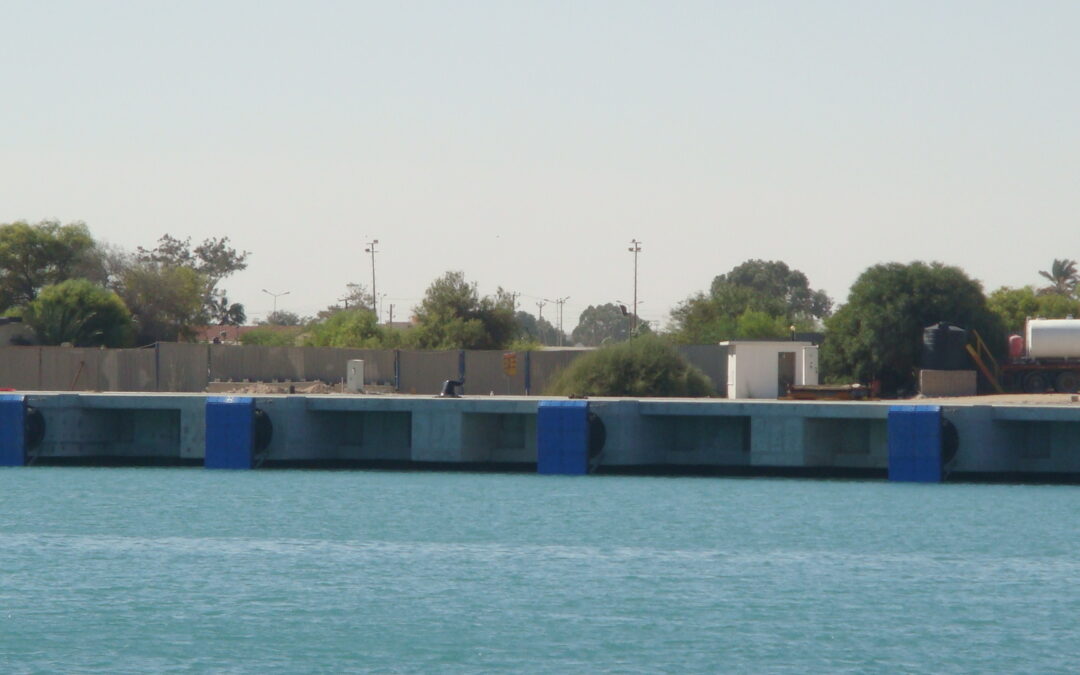 تقرير متابعة مشروع الرصيف الجديد بميناء 2014