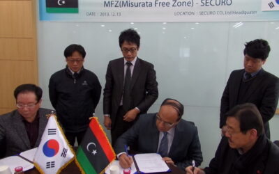 A Delegation from Misurata Free Zone Visited South Korea