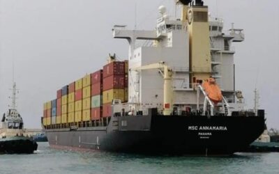 The ship MSC ANNAMARIA with 906 containers on board, as well as the ship COBALTO JOLLY with 655 containers, arrived at the port of Misurata Free Zone on Friday 05/07/2021.