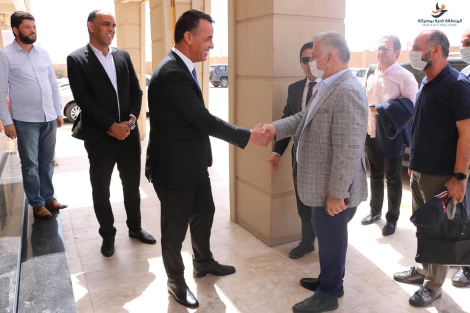 Al-bayrak Turkish Holding Company visits Misurata Free Zone