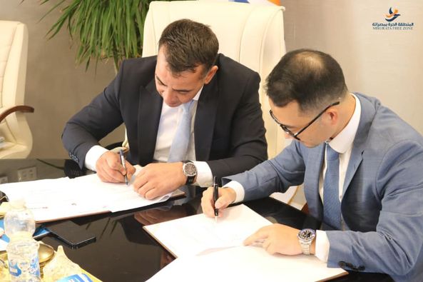 Signing a Memorandum of Understanding between Misurata Free Zone and Huawei Technology Company