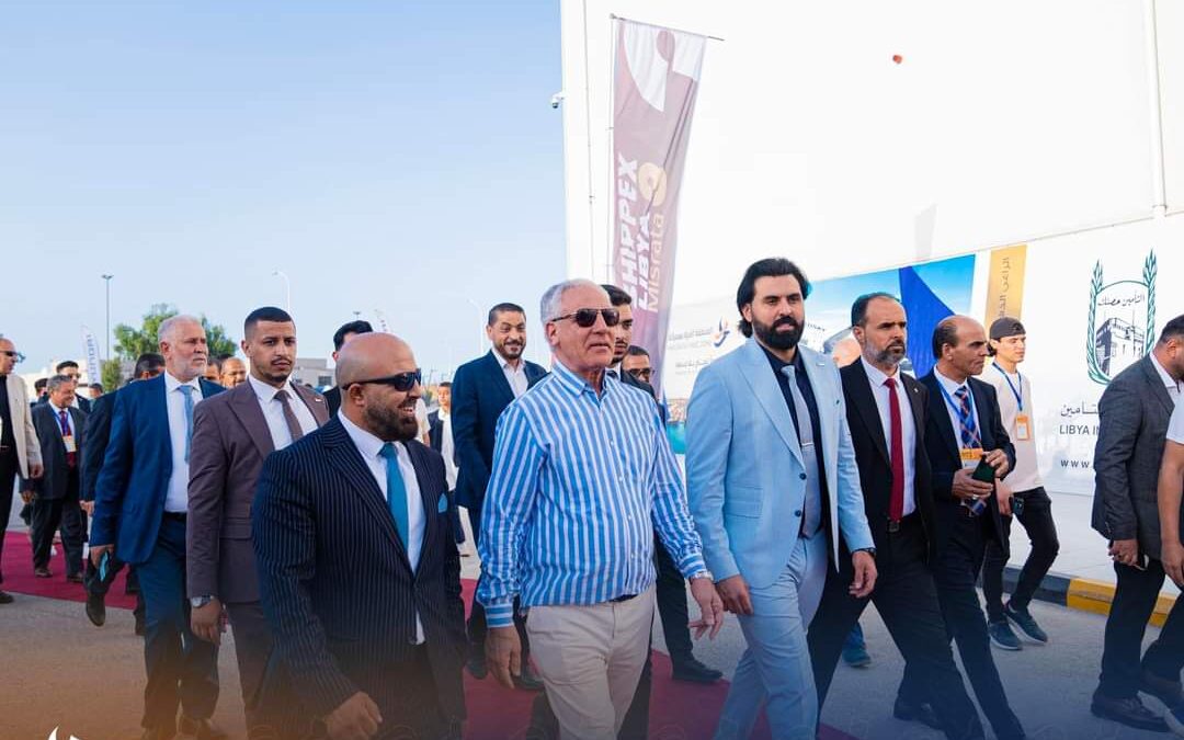 انطلاق معرض شيبكس ليبيا للشحن في المنطقة الحرة بمصراتة